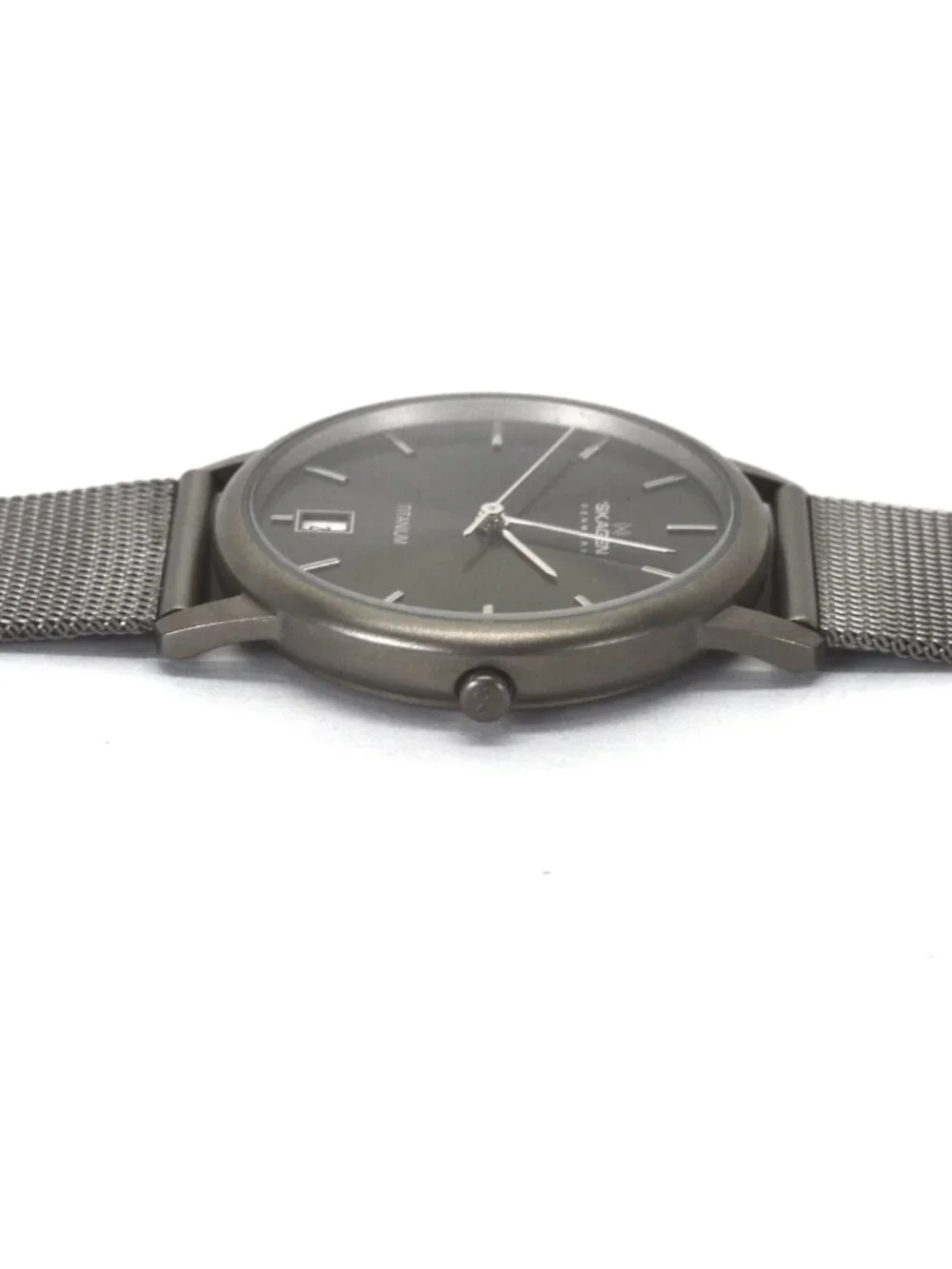 Skagen Titanium Mens Watch 170LTTM Stainless Steel Quartz